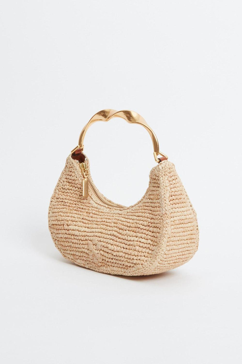 Nixi Hobo Bag - Natural-NATURAL-O/S-HANDBAGTOP HANDLE-SIMKHAI