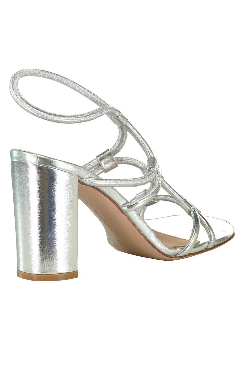 Strappy Sandal-SILVER-36-SHOESANDAL-GIANVITO ROSSI