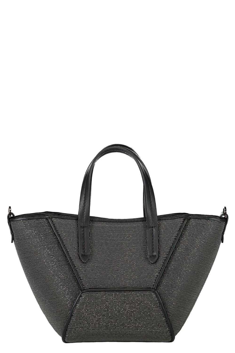 Mini BC Duo Bag - Ultra Black Precious-ULTRABLK-O/S-HANDBAGTOTES-BRUNELLO CUCINELLI
