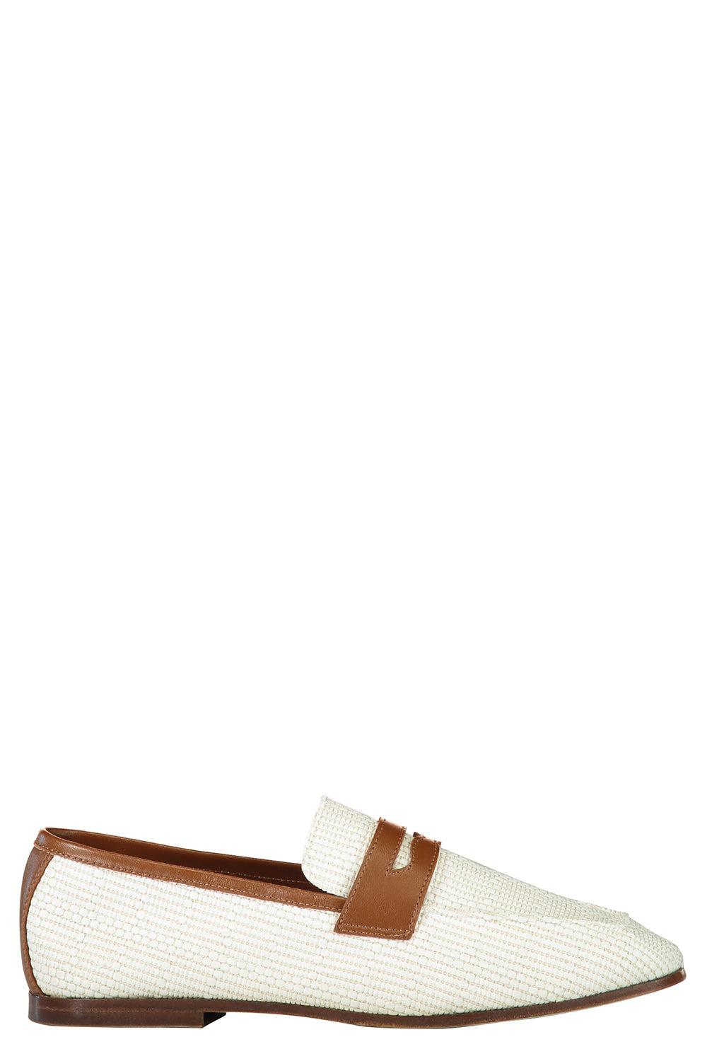 Essenziale Loafer - White Brown-WHT/BRN-36-SHOEFLAT SHOE-SOPHIQUE