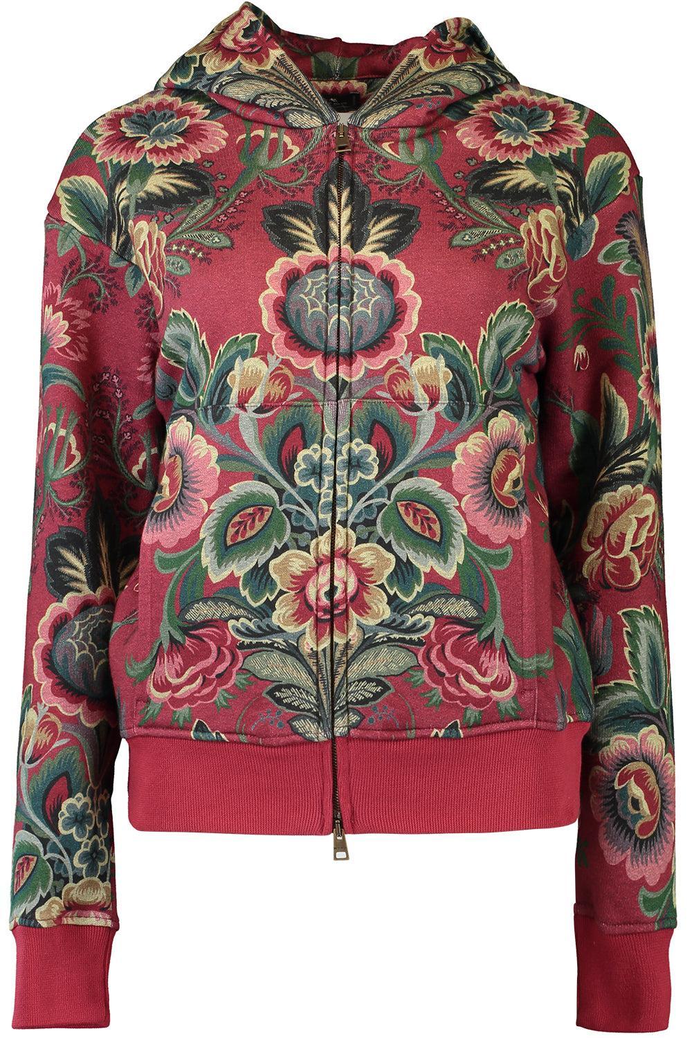 Zip Sweatshirt-BORDEAUX-XS-CLOTHINGJACKETCASUAL-ETRO