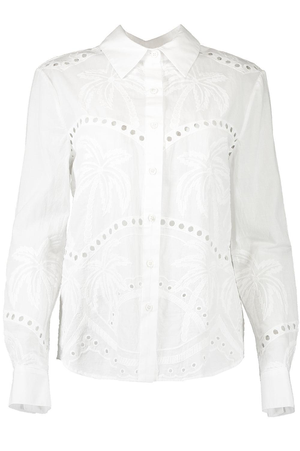 Corrines Ex Boyfriend Shirt-PURE WHT-0-CLOTHINGTOPBLOUSE-LE SUPERBE