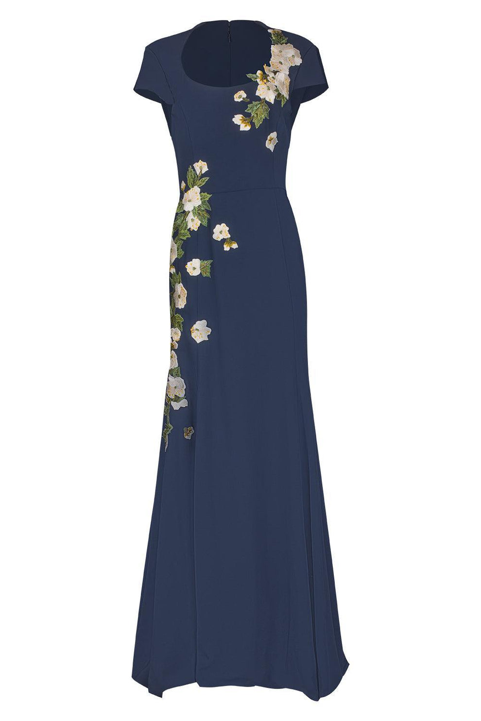 Oscar de La Renta | Cherry Blossom Embroidered Gown Oscar de La Renta | Cherry Blossom Embroidered Gown