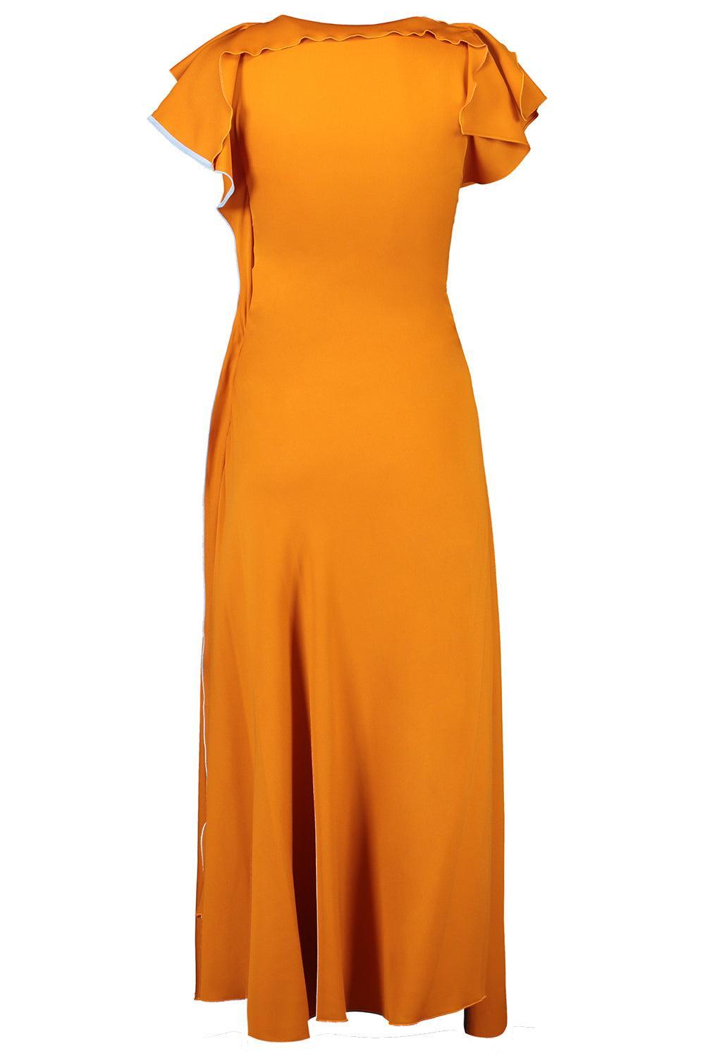 Drape Sleeve Midi Dress | VICTORIA BECKHAM Marissa Collections Drape Sleeve Midi Dress | VICTORIA BECKHAM Marissa Collections