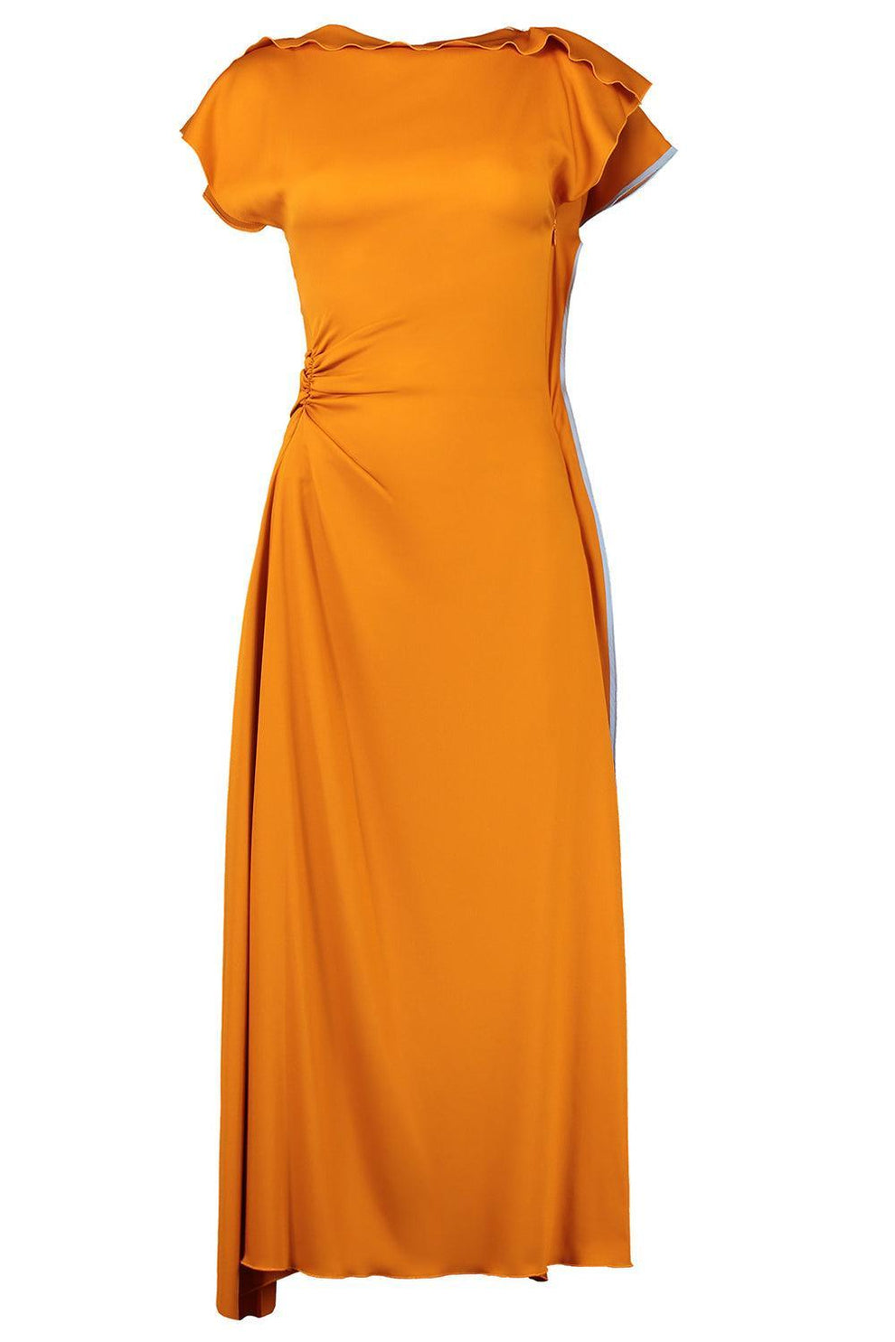 drape sleeve midi dress Drape Sleeve Midi Dress