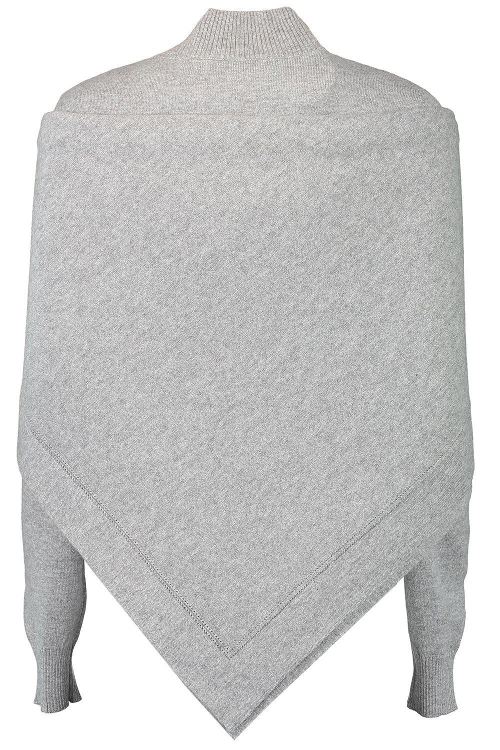 Scarf Mockneck Pullover-MELGGREY-S-CLOTHINGTOPKNITS-OSCAR DE LA RENTA