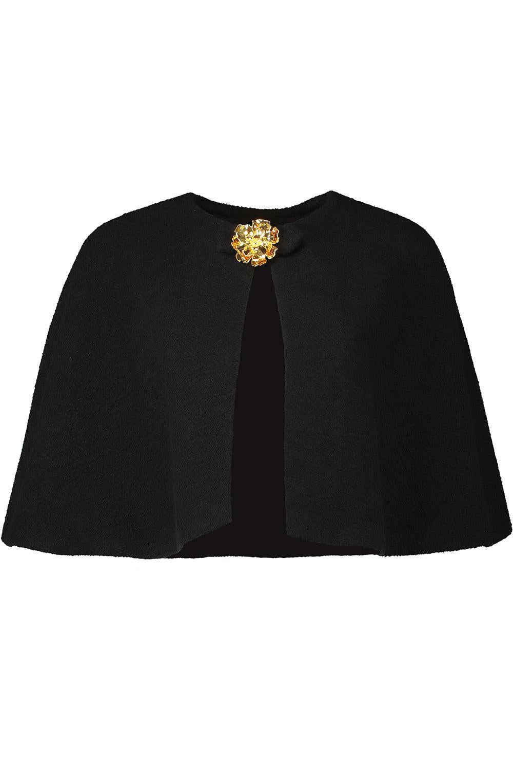 Midi Sleeve Cape Jacket