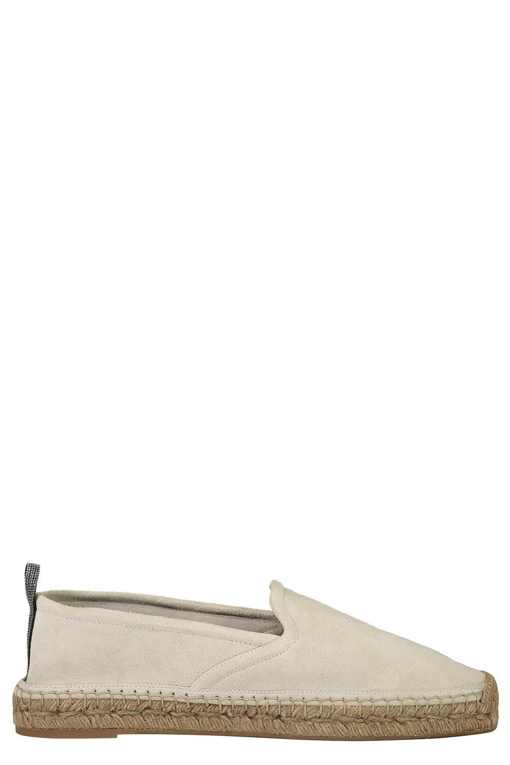 Precious Loop Espadrille Shoe-QUARZO-36-SHOEFLAT SHOE-BRUNELLO CUCINELLI