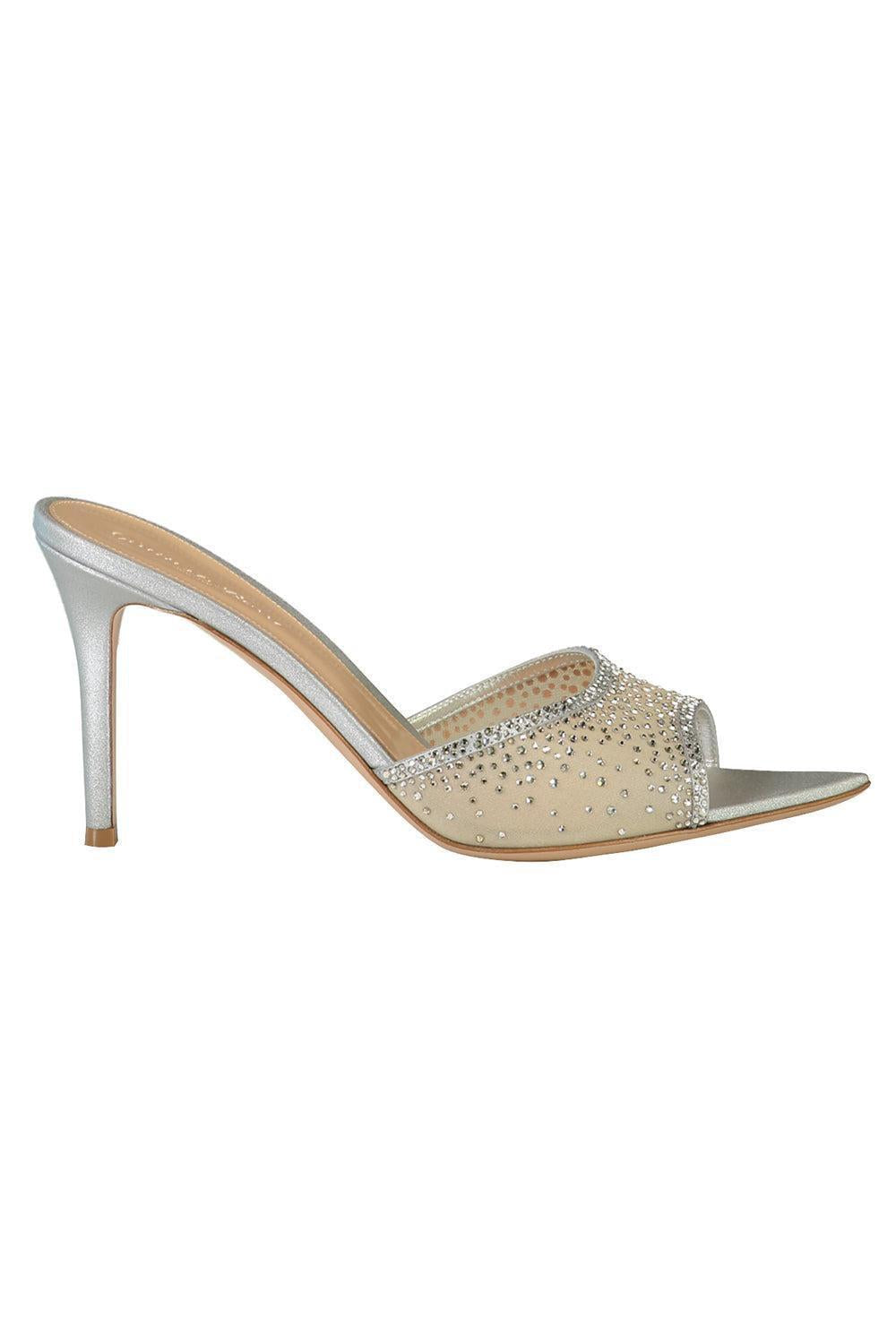 Rania Mule-SLV/NUDE-36-SHOESANDAL-GIANVITO ROSSI
