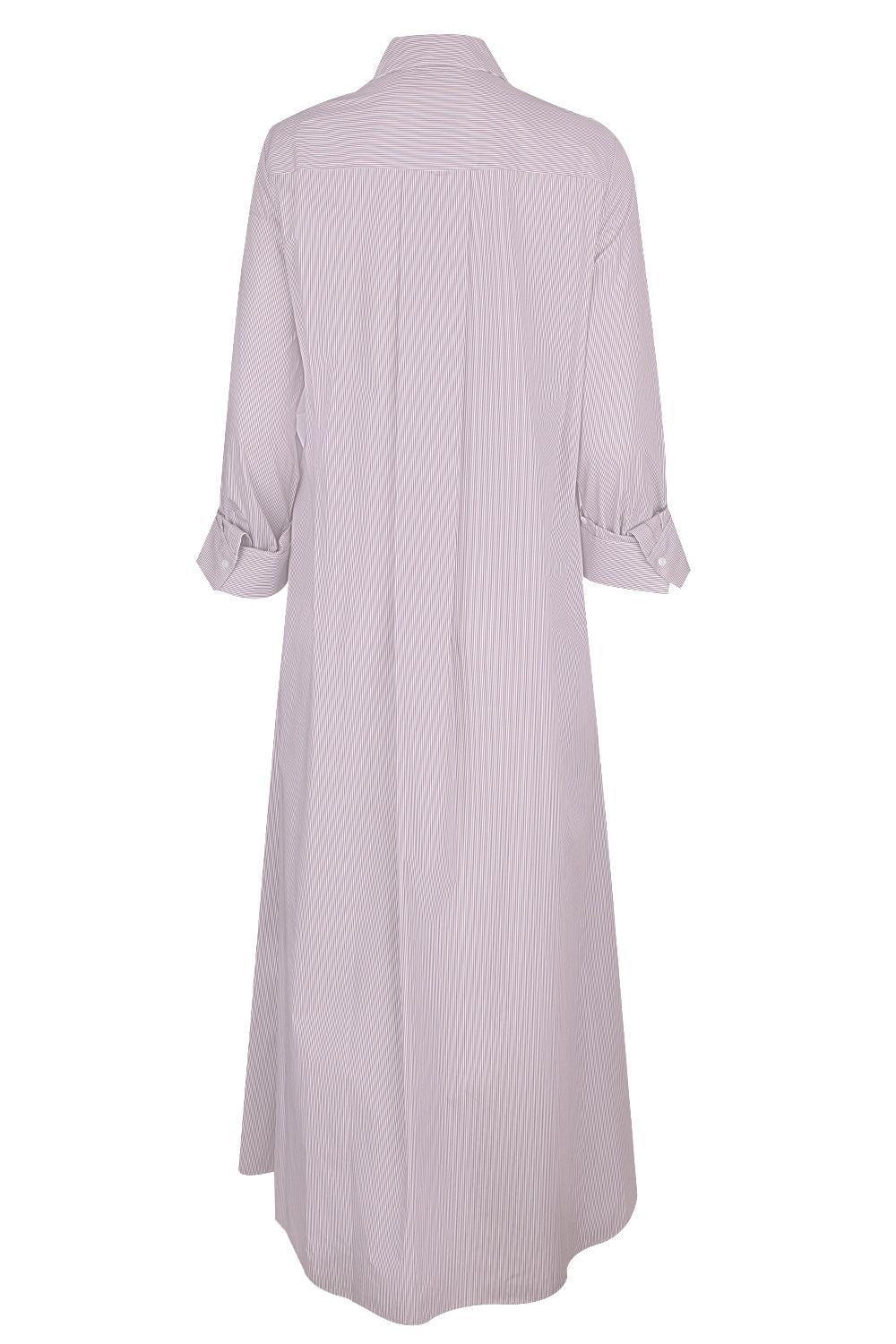 Jennys Gown - White Chocolate-WHITE/CHOCOLATE-XS-CLOTHINGDRESSCASUAL-TWP