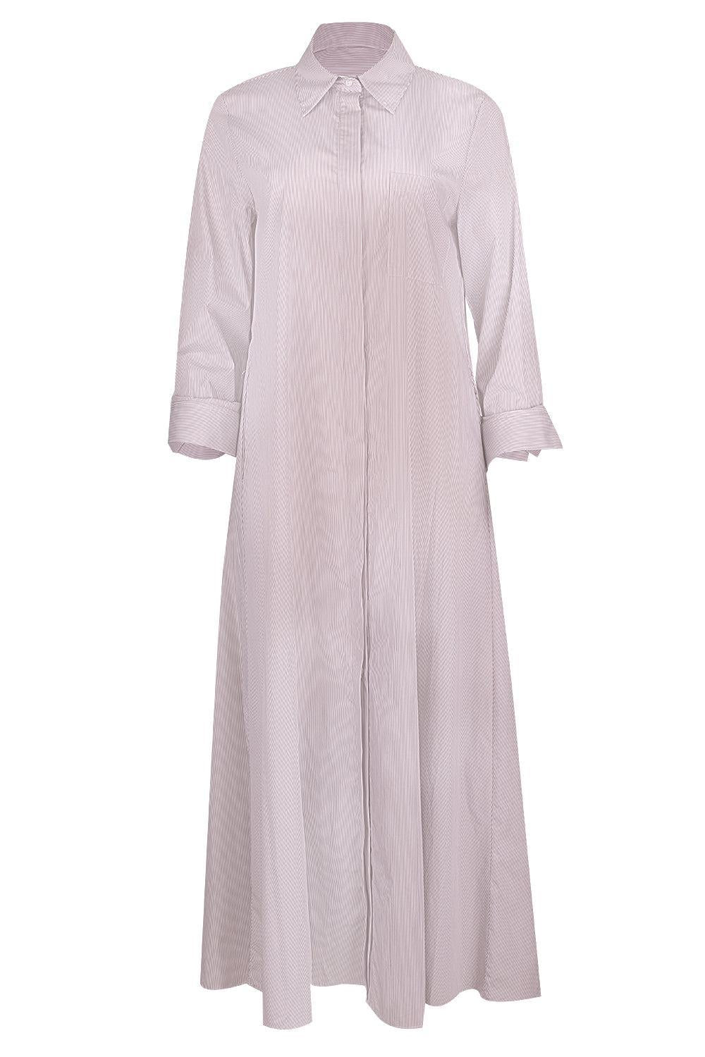 Jennys Gown - White Chocolate-WHITE/CHOCOLATE-XS-CLOTHINGDRESSCASUAL-TWP