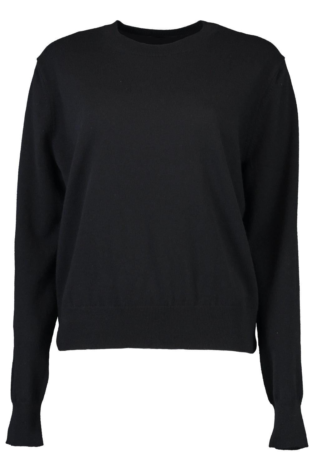 Mouline Crewneck Sweater-BLACK-XS-CLOTHINGTOPKNITS-GIVENCHY
