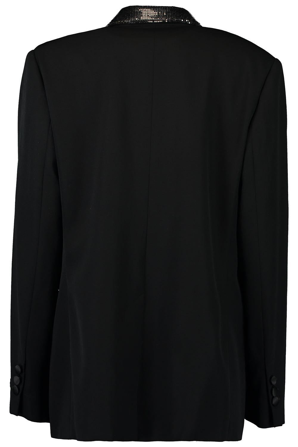 Evening Blazer-BLACK-42-CLOTHINGJACKETBLAZERS-VERSACE