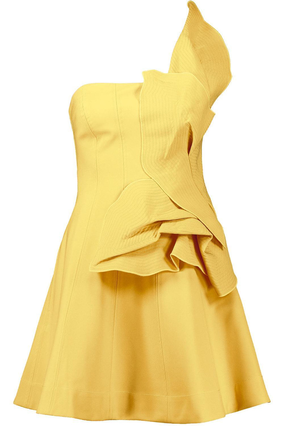 acler gold mini dress Spotlight Shine Sequin Wrap Dress in Gold – Impressions Online Boutique main image 1