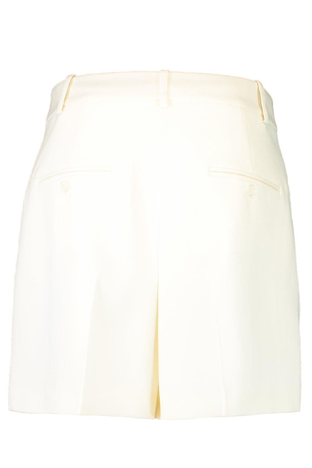Pleated Cuffed Short-IVORY-2-CLOTHINGPANTSHORT-MICHAEL KORS COLLECTION