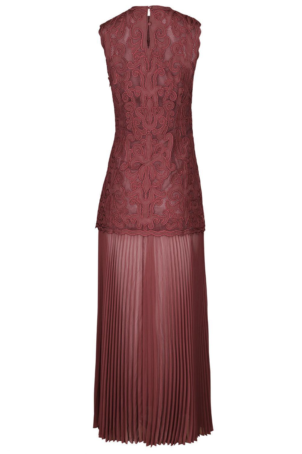 Auryn Midi Dress-MAHOGANY-2-CLOTHINGDRESSCASUAL-ULLA JOHNSON