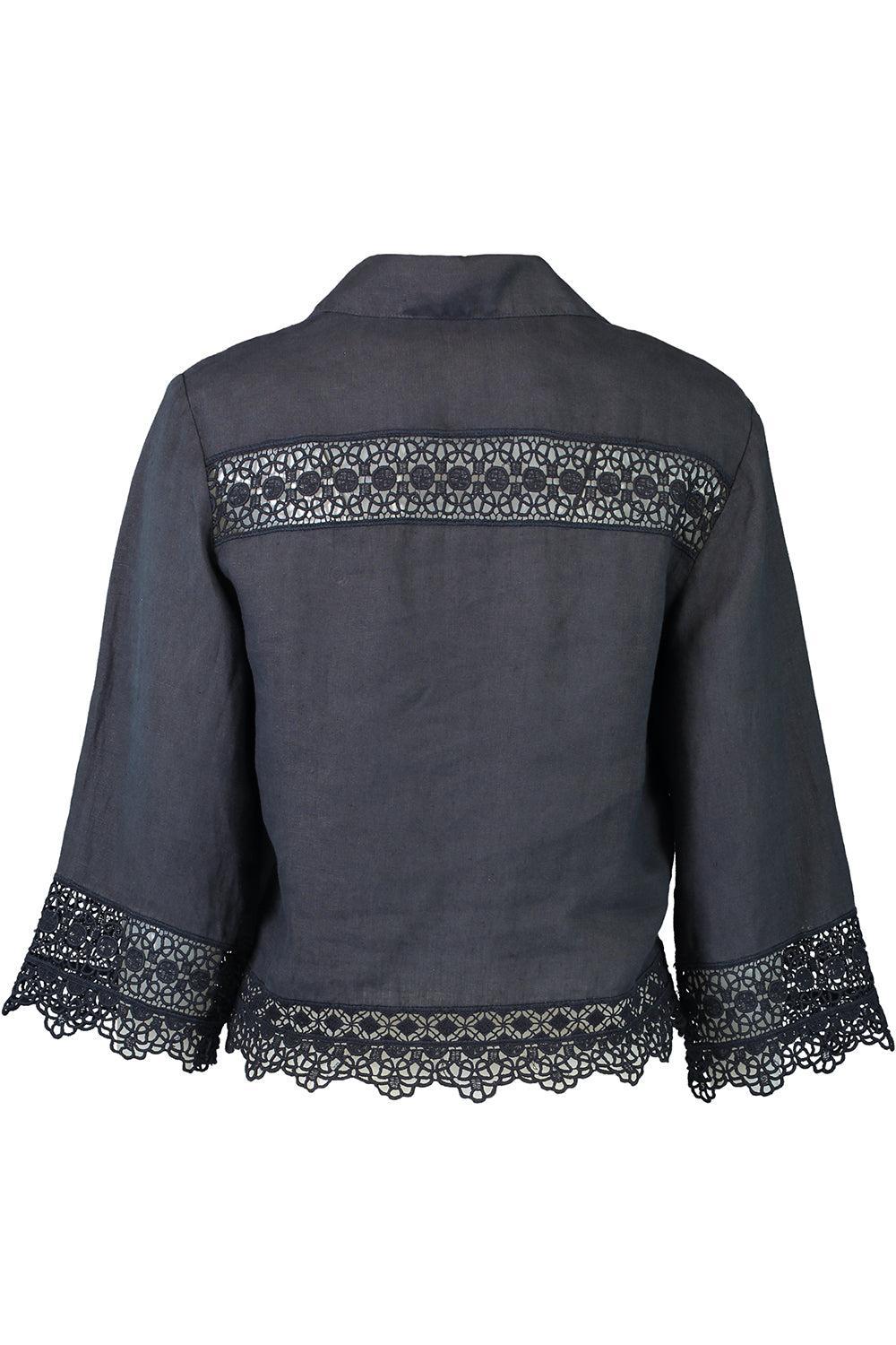 Natissa Blouse-NAVY-XS-CLOTHINGTOPBLOUSE-TEMPTATION POSITANO