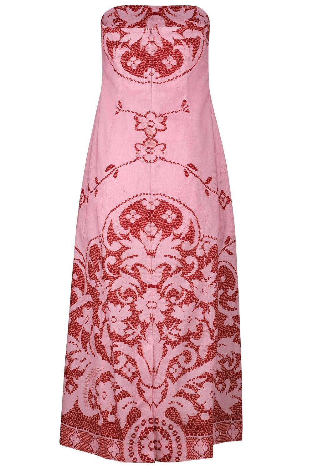 Harper Dress-MAGENTA-2-CLOTHINGDRESSCASUAL-ASTON STUDIO