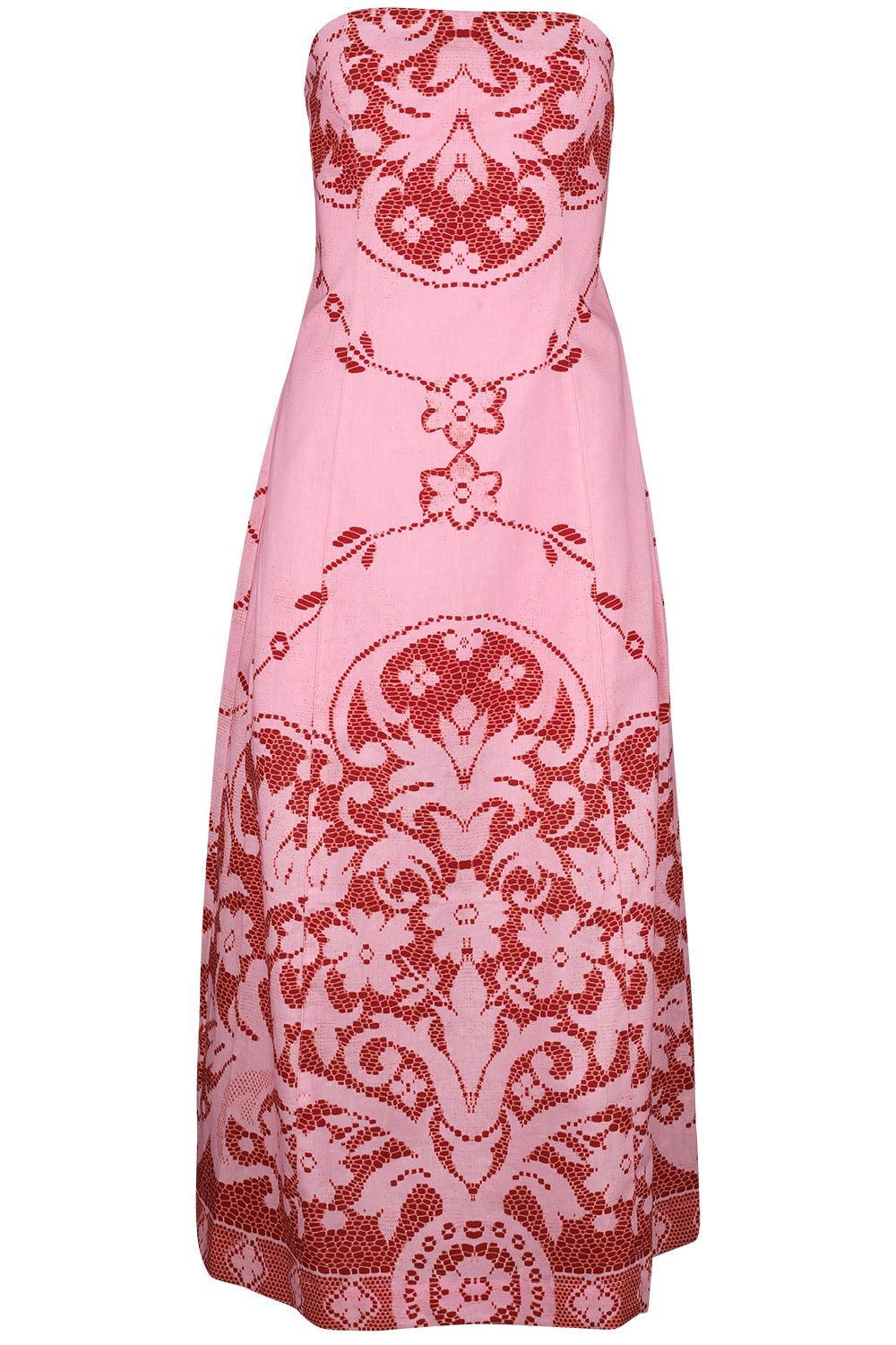 Harper Dress-MAGENTA-2-CLOTHINGDRESSCASUAL-ASTON STUDIO