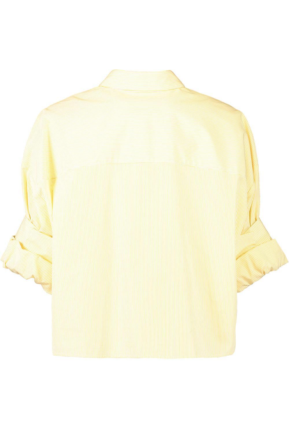 Next Ex Shirt - Ivory Yellow-IVOR/YEL-M/L-CLOTHINGTOPBLOUSE-TWP