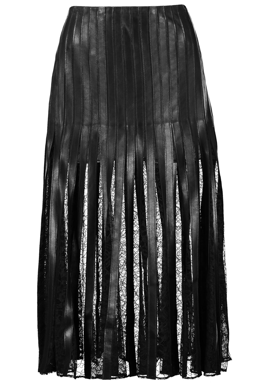 Alix Leather Skirt-BLACK-2-CLOTHINGSKIRTMIDI-BRANDON MAXWELL