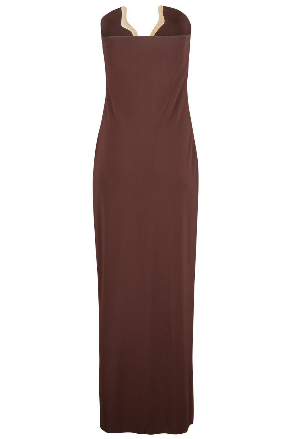 Cult Gaia Abril Gown in Brown