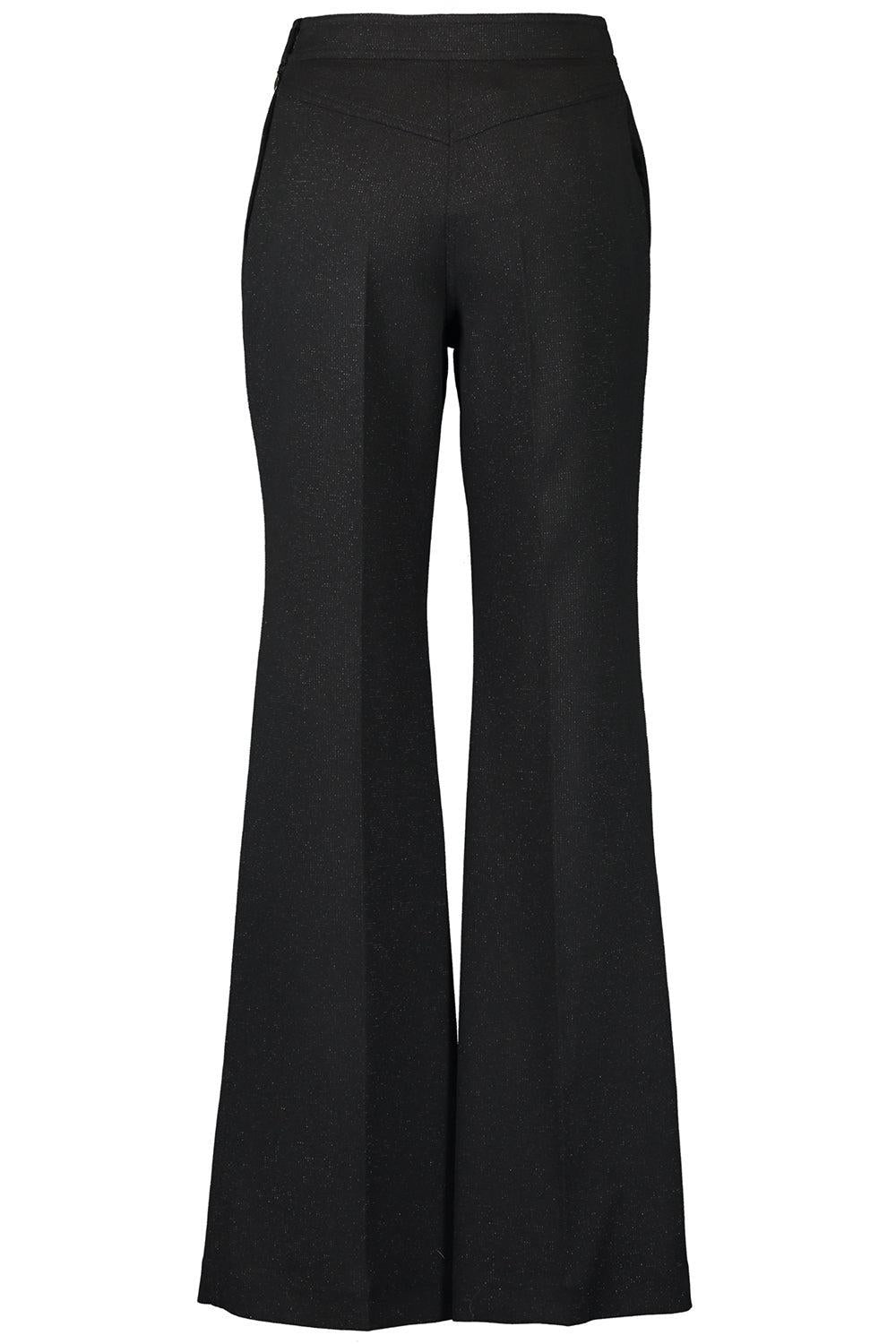 Jersey Trousers-BLACK-40-CLOTHINGPANTWIDE LEG-GIAMBATTISTA VALLI