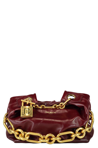 Mini Sync Bag - Aubergine | BALMAIN – Marissa Collections