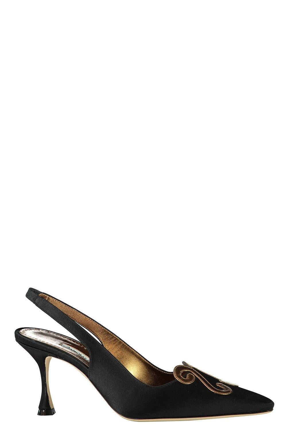 Durbar Slingback Pump 70-BLCKBRON-37-SHOEPUMP-MANOLO BLAHNIK