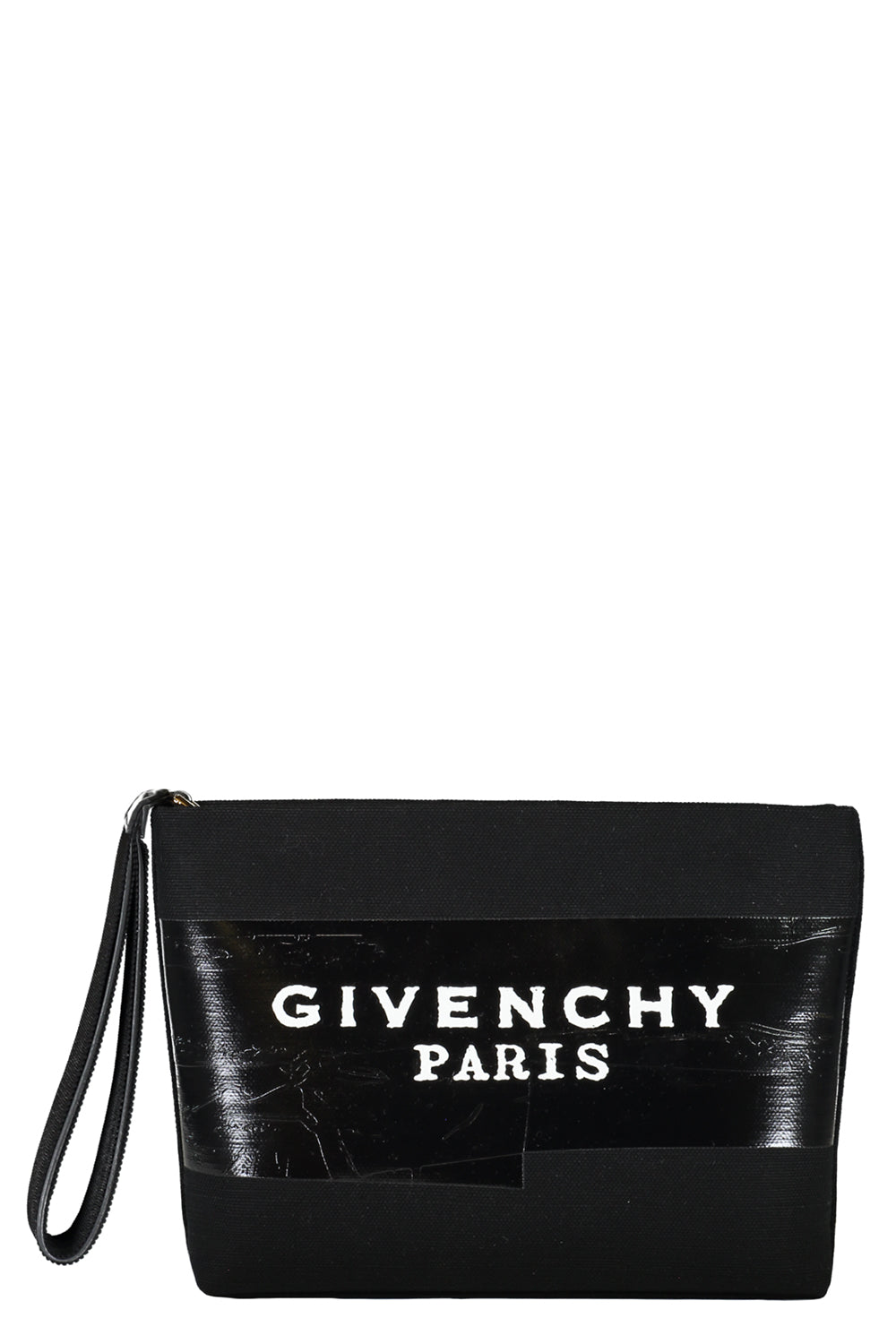 Logo Pouch Clutch - Black-BLACK-HANDBAGCLUTCHES-GIVENCHY