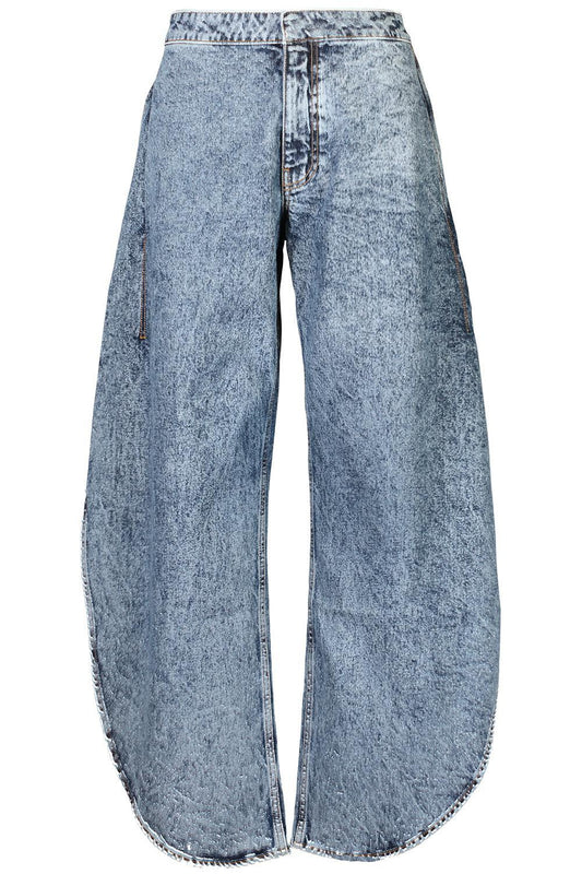 Petal Pants-BLEU-36-CLOTHINGPANTDENIM-ALAÏA