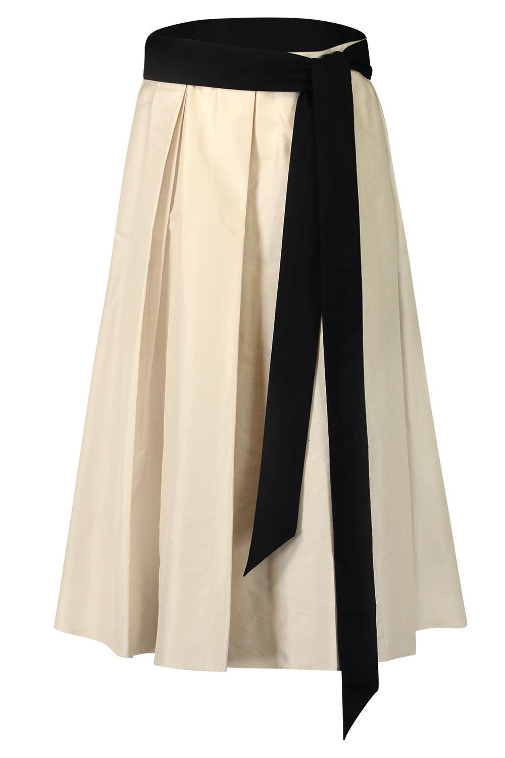 Belted Midi Skirt-NATURAL-4-CLOTHINGSKIRTMIDI-MAX MARA
