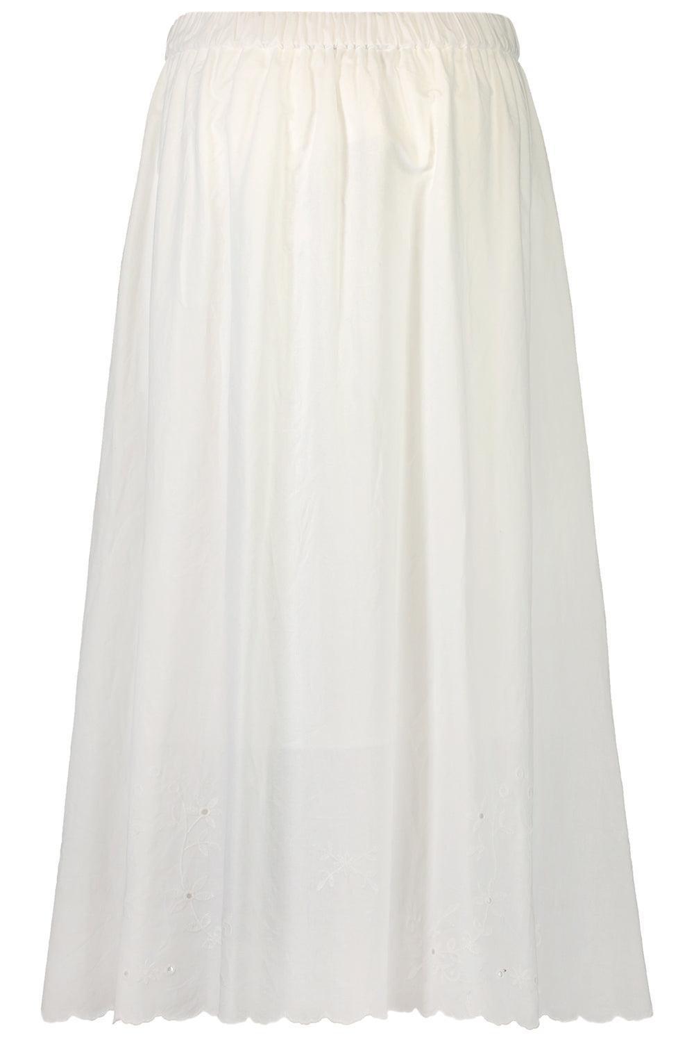 Full Midi Skirt-WHITE-2-CLOTHINGSKIRTMIDI-MAX MARA