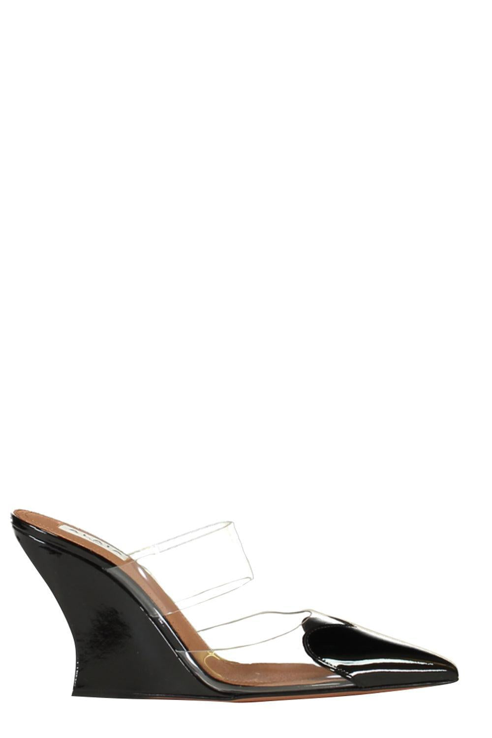 Wedge Mules 90-NOIR-36-SHOEMULE-ALAÏA