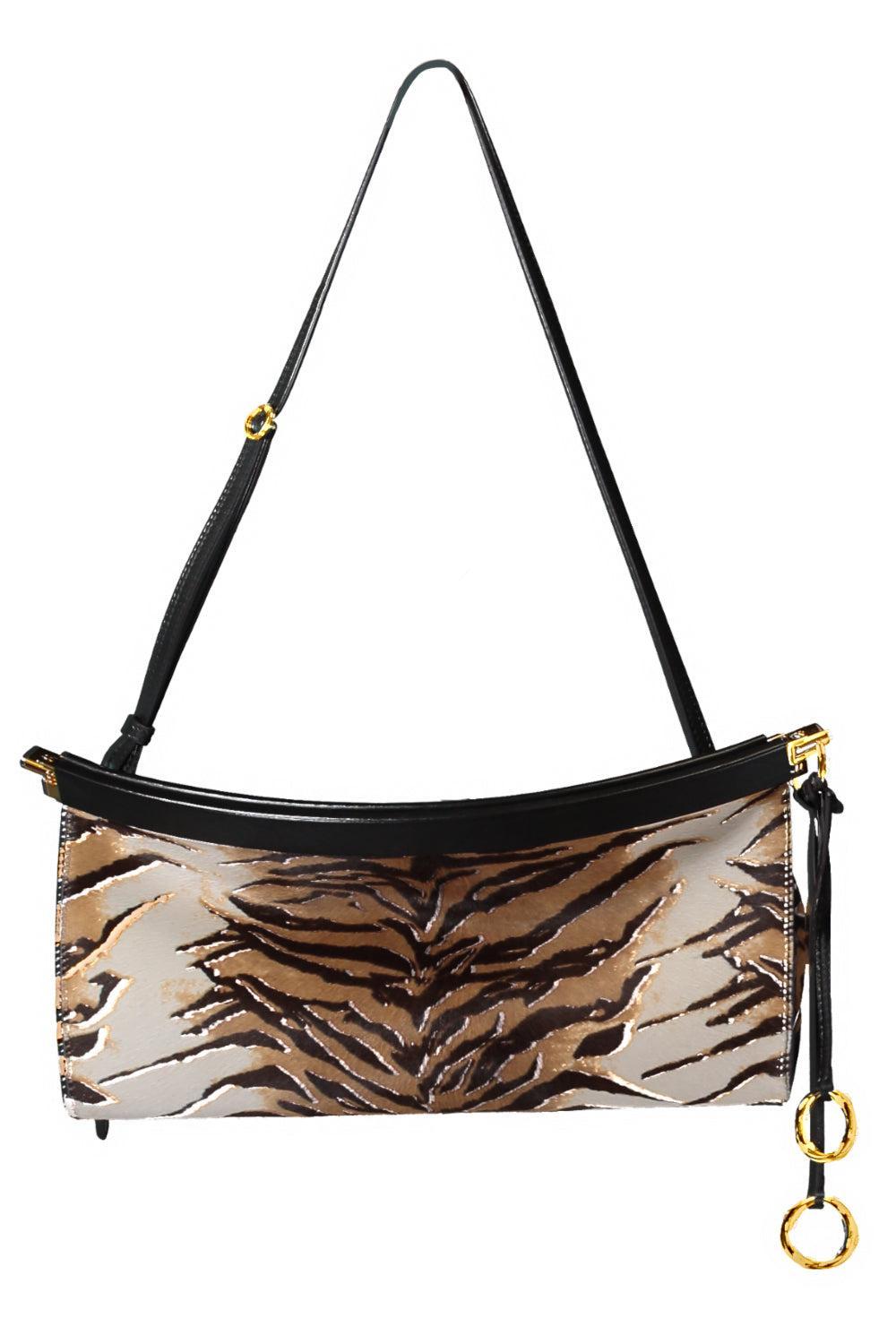 Le Click East West Medium Bag - Natural-NATUREL-HANDBAGTOP HANDLE-ALAÏA