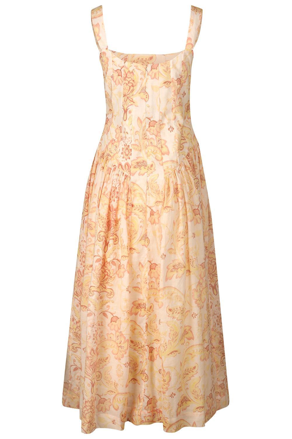 Peonia Bodige Gown-MULTI-0-CLOTHINGDRESSCASUAL-KATE FORD