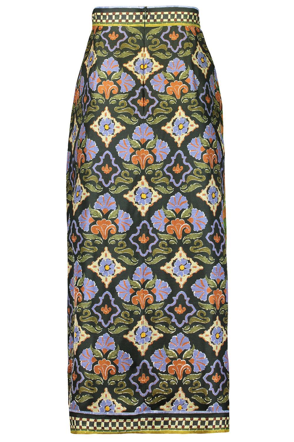 Cece Spliced Silk Skirt-MULTI-2-CLOTHINGSKIRTMIDI-ALEMAIS