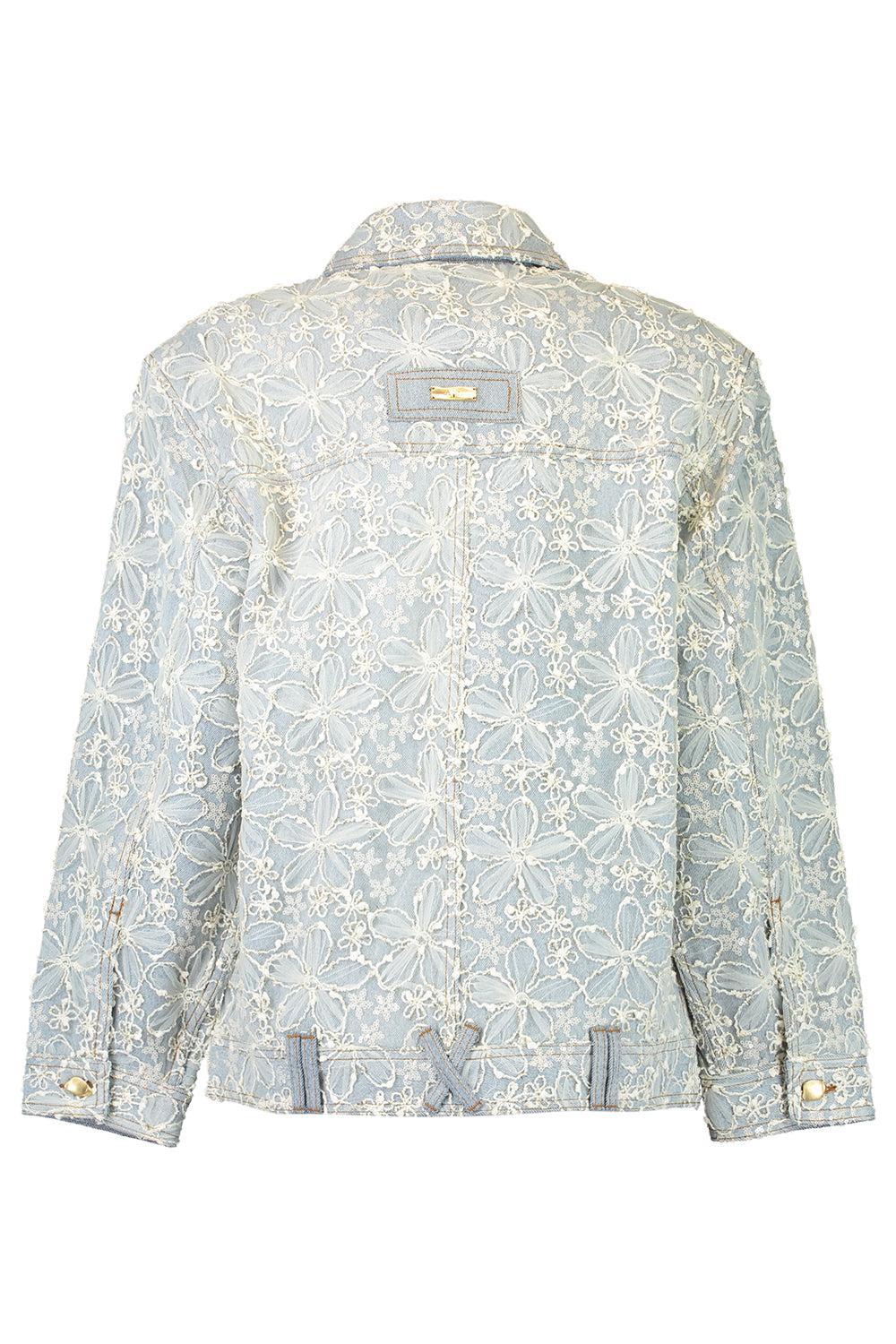 Bloom Denim Jacket-MUM WASH-2-CLOTHINGJACKETCASUAL-AJE
