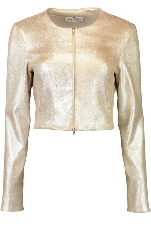 Long Sleeve Cardigan Jacket-PLATINUM-2-CLOTHINGJACKETCASUAL-SUSAN BENDER