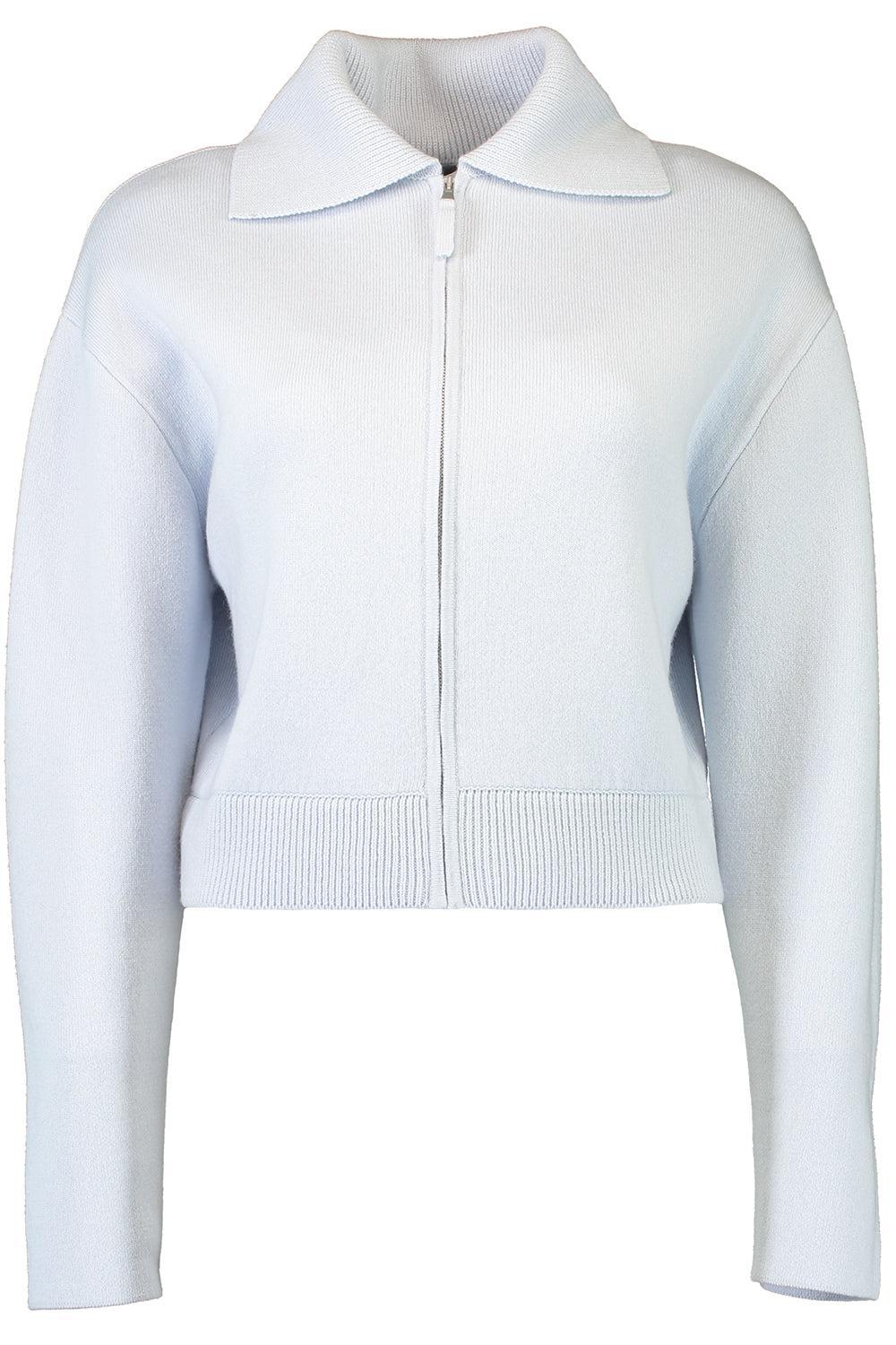 Zip Front Knit Jacket-DAYLTSHM-XS-CLOTHINGJACKETCASUAL-ALLUDE