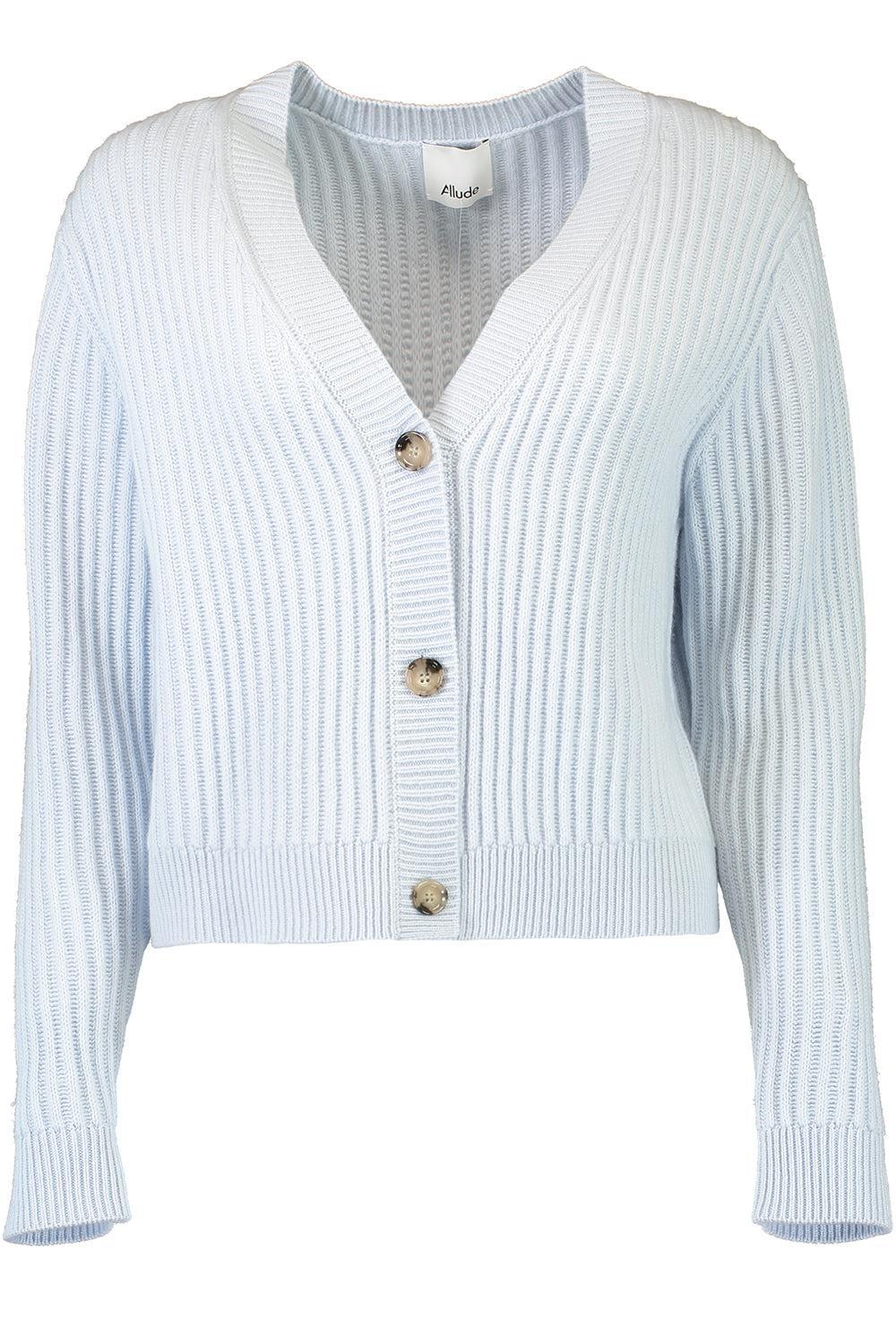 V Neck Cardigan - Daylight Shimmer-DAYLTSHM-XS-CLOTHINGTOPCARDIGAN-ALLUDE