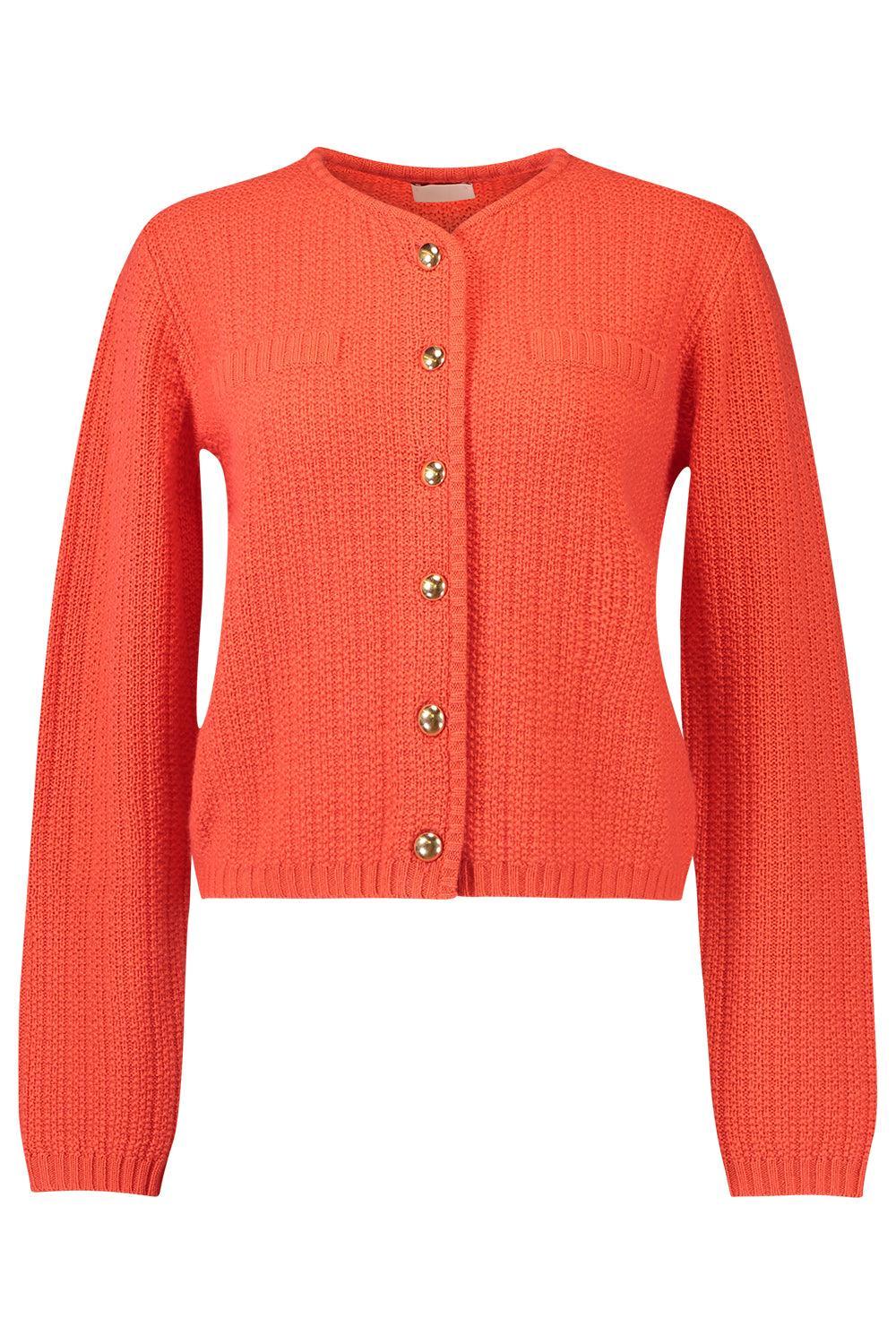 Button Front Short Jacket-MRCHNOCH-XS-CLOTHINGJACKETCASUAL-ALLUDE
