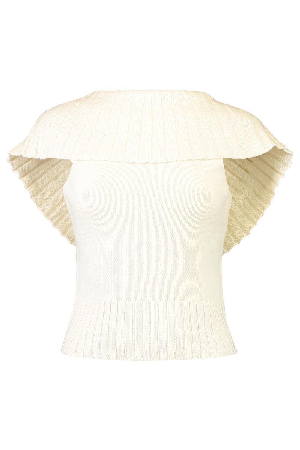 Chen Top-OFF WHITE-XS-CLOTHINGTOPKNITS-CULT GAIA