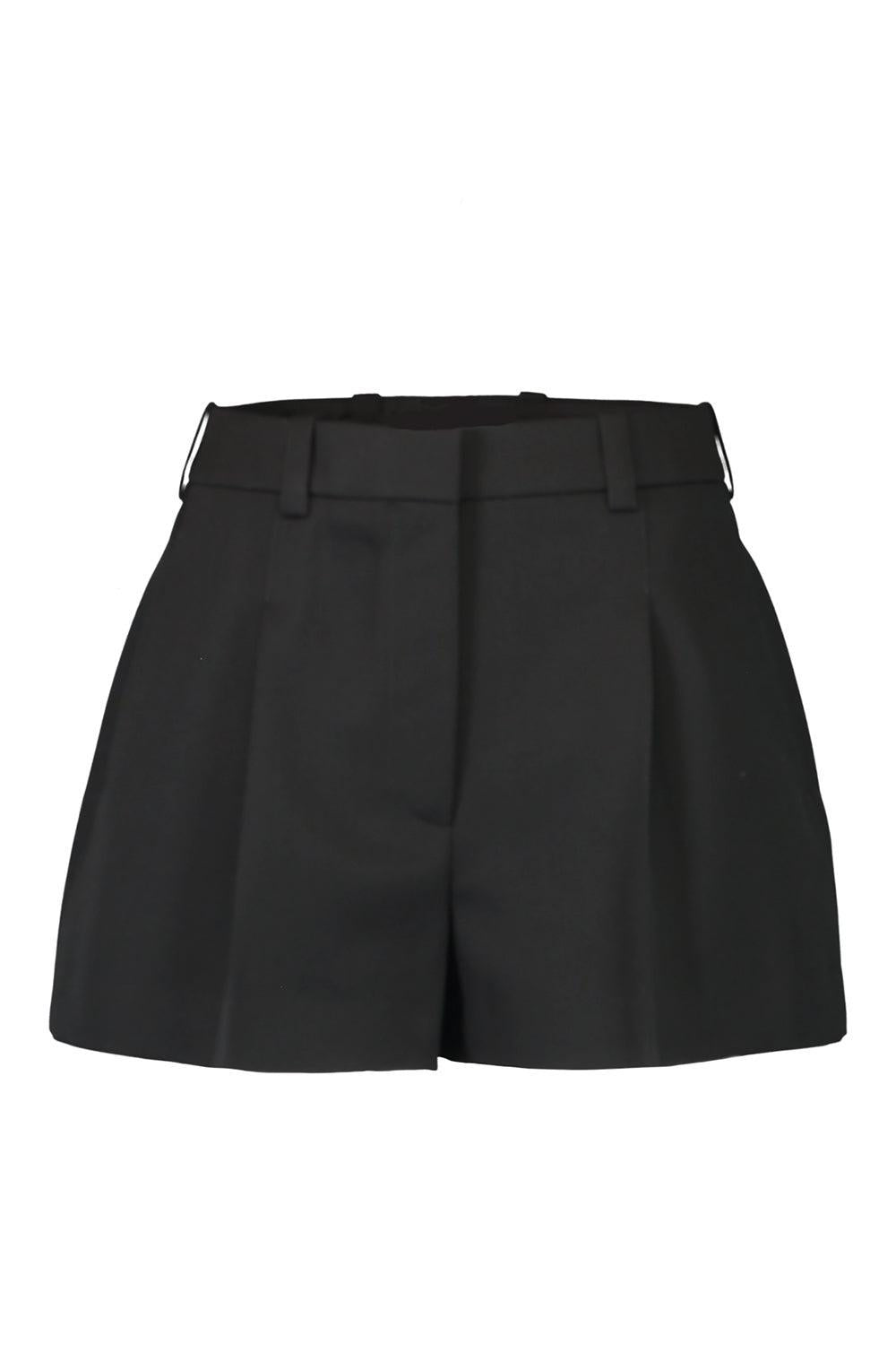 Pleated Shorts-BLACK-36-CLOTHINGPANTSHORT-GIVENCHY