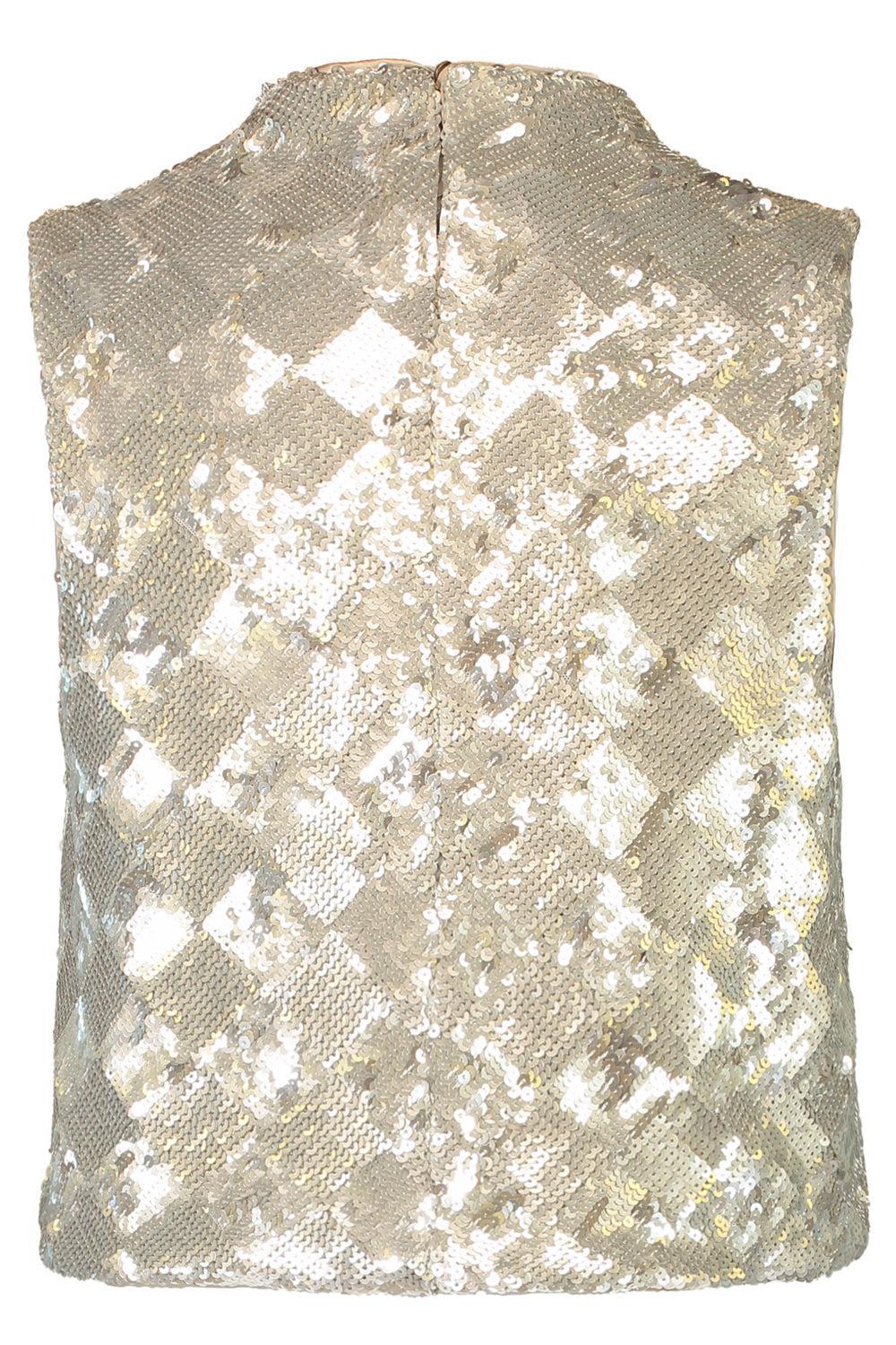 Gwendolyn Top-SILVER-XS-CLOTHINGTOPBLOUSE-JBQ