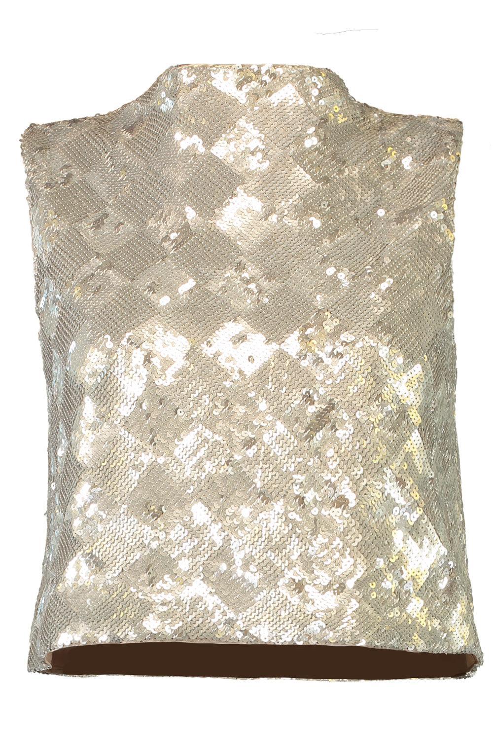 Gwendolyn Top-SILVER-XS-CLOTHINGTOPBLOUSE-JBQ