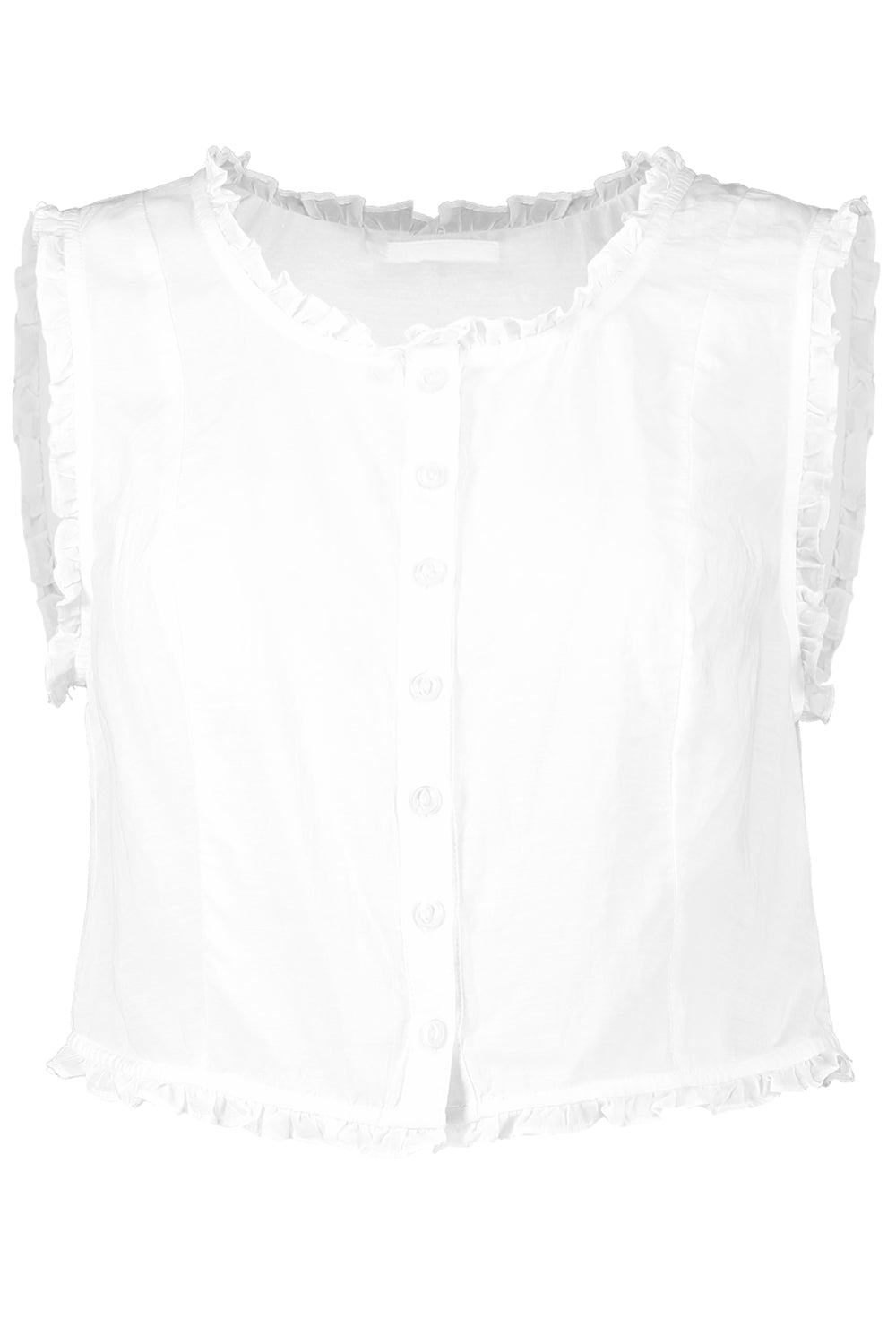 The Sweetheart Top-BRIGHT WHITE-XS-CLOTHINGTOPBLOUSE-MOTHER