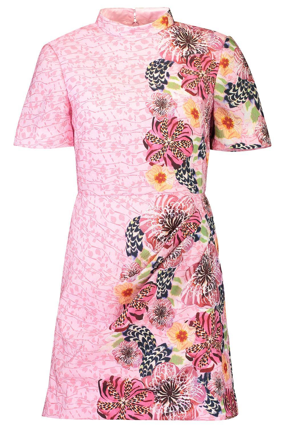 Draped Mini Dress-BMBBLOOM-0-CLOTHINGDRESSCASUAL-SALONI