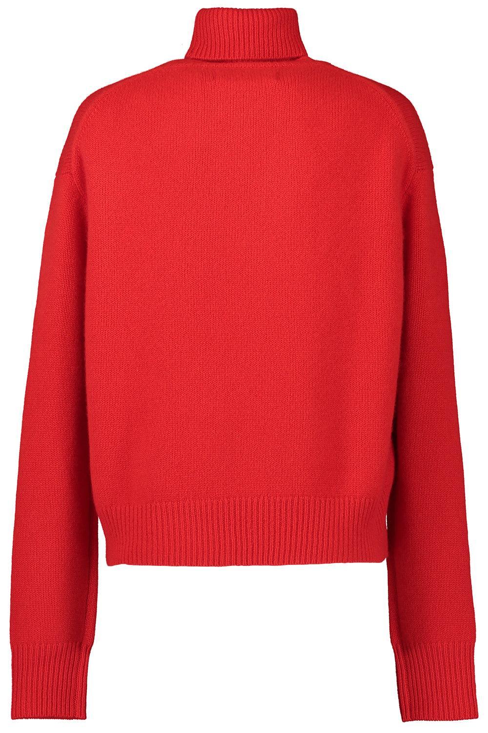 Long Sleeve Turtleneck Sweater-RED-XS-CLOTHINGTOPSWEATER-SPRWMN