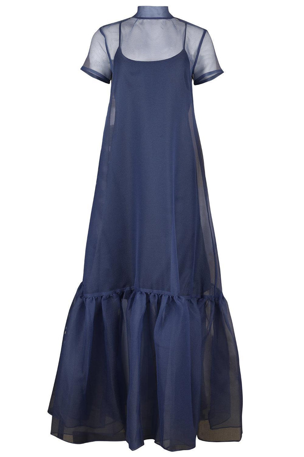 STAUD, Calluna Dress in Navy, Size XS STAUD, Calluna Dress in Navy, Size XS